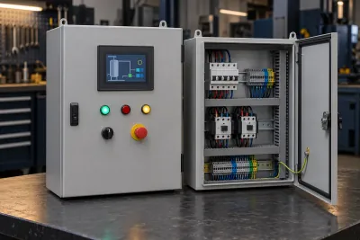 Industrial heating control and power distribution cabinets