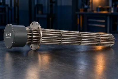 EHT flanged immersion heater